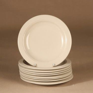 Arabia Saaristo lautanen, 17.5 cm, 9 kpl, suunnittelija Inkeri Leivo, 17.5 cm