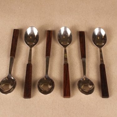 Fiskars Triennale de Luxe teelusikka, 6 kpl, suunnittelija Bertel Gardberg,