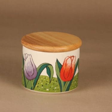 Arabia   purkki, Aurinkoa kohti, suunnittelija Heljä Liukko-Sundström, Aurinkoa kohti, sesonkituote