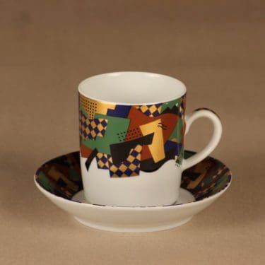 Rörstrand kahvikuppi,, suunnittelija Heikki Orvola, ,