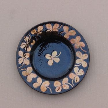 Arabia BK lautanen, uniikki, suunnittelija Birger Kaipiainen, uniikki, signeerattu