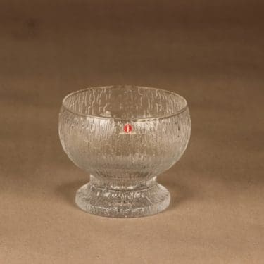 Iittala annoskulho, kirkas, suunnittelija Timo Sarpaneva,