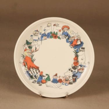 Arabia Muumi lautanen,, suunnittelija Tove Slotte,