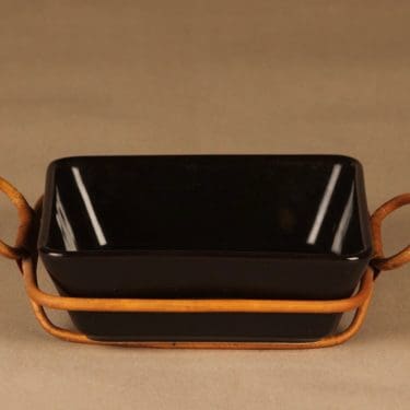 Arabia Kilta bowl with rattan designer Kaj Franck