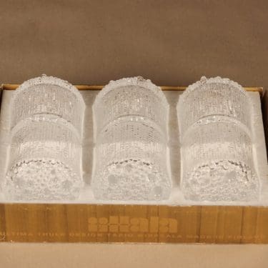 Iittala Ultima Thule lasi, 25 cl, 6 kpl, suunnittelija Tapio Wirkkala, 25 cl
