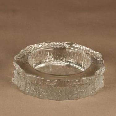 Iittala Aslak Tuhka-astia,, suunnittelija Tapio Wirkkala, , massiivinen