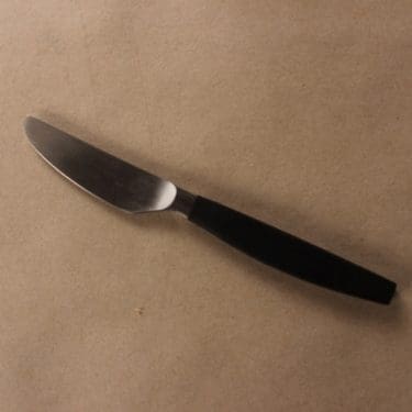 Hackman Lion jälkiruokaveitsi, musta, kirkas, suunnittelija Bertel Gardberg, Alkuperäistä tuotantoa