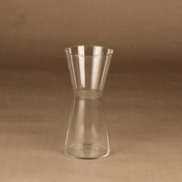 Iittala Kartio maljakko, kirkas, suunnittelija Kaj Franck,