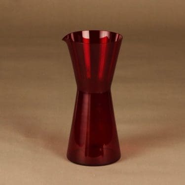 Nuutajärvi Kimara cocktail mixer ruby, 0.8 l designer Kaj Franck