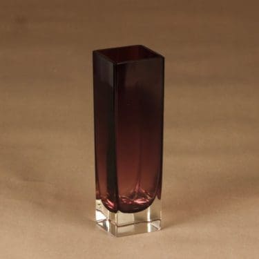 Nuutajärvi  KF296 vase lilac designer Kaj Franck