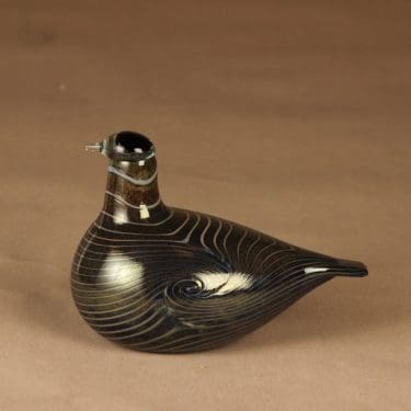 Nuutajärvi lintu , Alli, suunnittelija Oiva Toikka, Alli, signeerattu