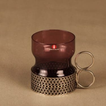 Iittala Tsaikka tea mug, lilac designer Timo Sarpaneva