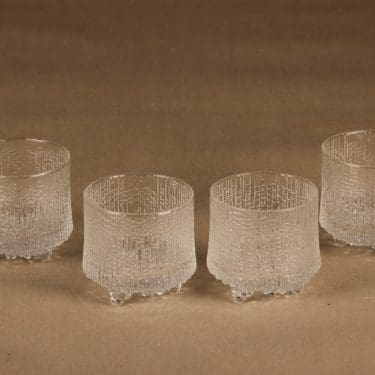 Iittala Ultima Thule juomalasi, kirkas, suunnittelija Tapio Wirkkala,