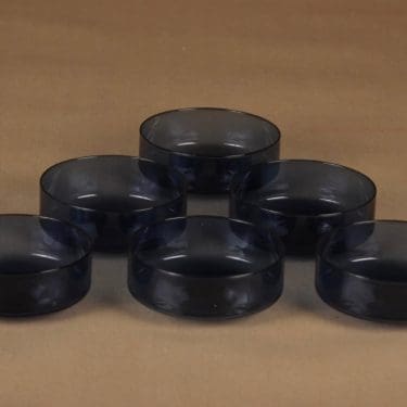 Iittala I-lasi dessert bowl 6 pcs designer Timo Sarpaneva