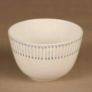 Arabia Heini kulho, harmaa, suunnittelija Raija Uosikkinen,