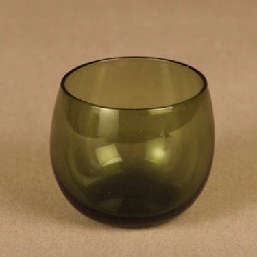 Nuutajärvi Marja lasi sammaleenvihreä suunnittelija Saara Hopea