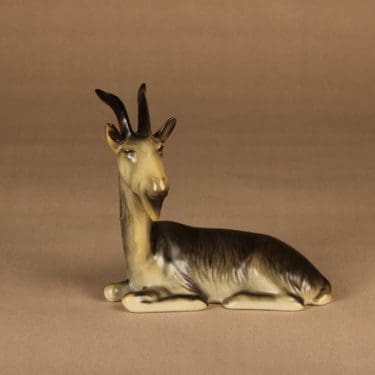 Arabia   figuuri, Vuohi, suunnittelija Lea von Mickwitz, Vuohi,