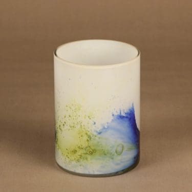 Riihimäen lasi Koralli maljakko, monivärinen, suunnittelija Tamara Aladin,