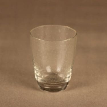 Nuutajärvi Pore lasi, kirkas, suunnittelija Gunnel Nyman,