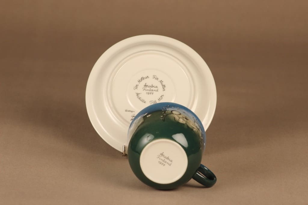 Arabia HLS To Mother tea cup 1977 designer Heljä Liukko-Sundström 3