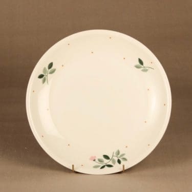 Arabia Kukka tarjoilulautanen,, suunnittelija Dorrit von Fieandt, kukka, serikuva