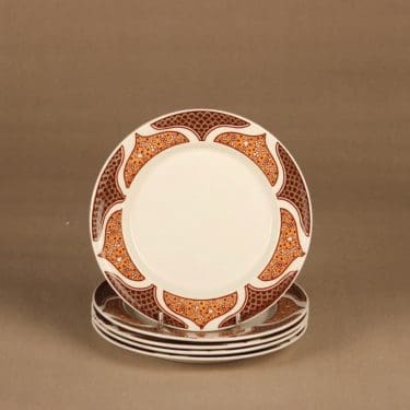 Arabia KS Arctica Bysantti lautanen, 17.5 cm, 5 kpl, suunnittelija Anja Jaatinen-Winquist, 17.5 cm