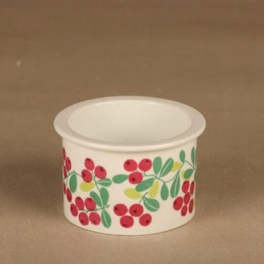 Arabia Pomona cowberry jar designer Raija Uosikkinen