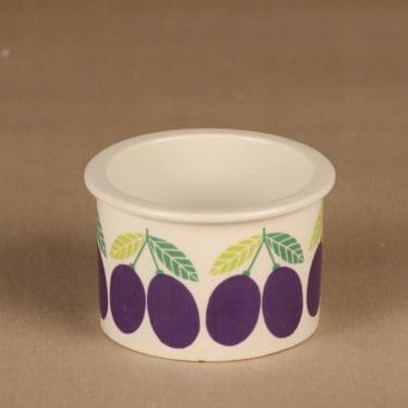 Arabia Pomona Plum jar designer Raija Uosikkinen