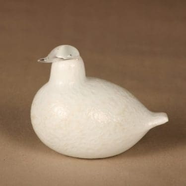 Nuutajärvi   lintu , Riekko, suunnittelija Oiva Toikka, Riekko, signeerattu