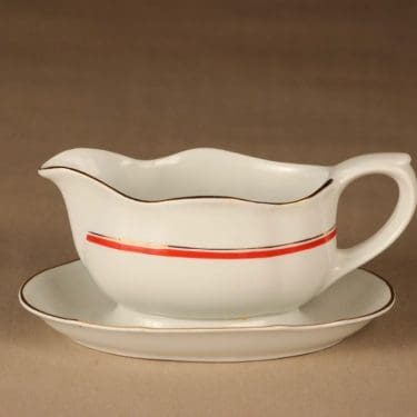 Arabia AS kastikekaadin,, suunnittelija , raitakoriste