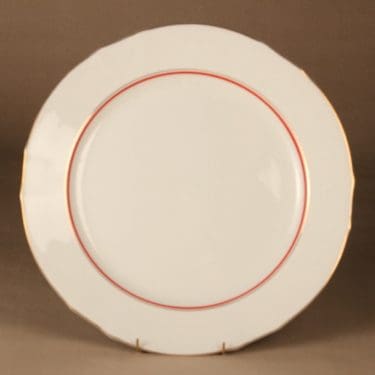 Arabia AS tarjoilulautanen,, suunnittelija , raitakoriste