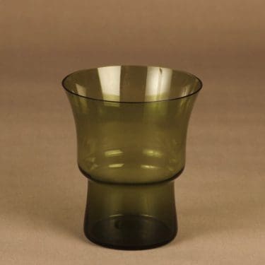 Riihimäen lasi   maljakko, vihreä, suunnittelija ,