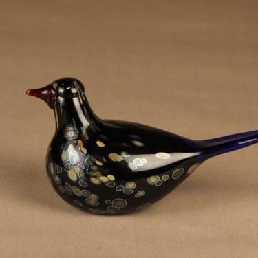 Nuutajärvi vuosilintu Korpikäki, 2003, suunnittelija Oiva Toikka, 2003, signeerattu