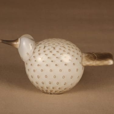 Nuutajärvi vuosilintu Raakel, 2009, suunnittelija Oiva Toikka, 2009, signeerattu