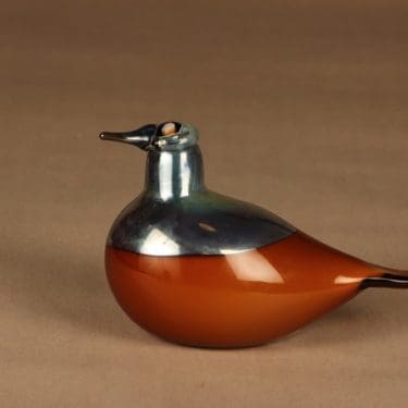 Iittala vuosilintu Elokuukunen, 2016, suunnittelija Oiva Toikka, 2016, signeerattu