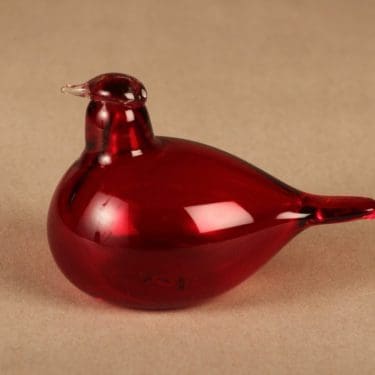 Nuutajärvi   lintu , Tirri, suunnittelija Oiva Toikka, Tirri, signeerattu