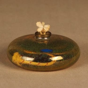 Nuutajärvi   öljylyhty, signeerattu, suunnittelija Oiva Toikka, signeerattu