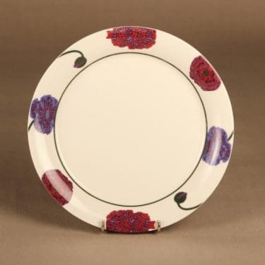 Arabia Illusia lautanen, 22 cm, suunnittelija Fujiwo ishimoto, 22 cm, kukka