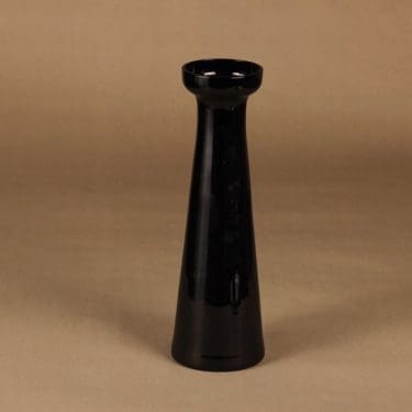 Nuutajärvi maljakko, tumma lila, suunnittelija Kaj Franck,