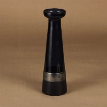 Nuutajärvi maljakko, sininen, suunnittelija Kaj Franck,