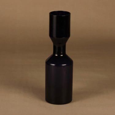 Nuutajärvi maljakko, tumma lila, suunnittelija Kaj Franck,