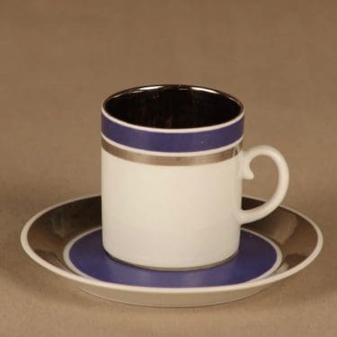 Arabia   mokkakuppi, raitakoriste, suunnittelija , raitakoriste, moderni