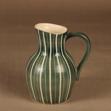 Arabia Siena vase, hand scratched designer Raija Uosikkinen