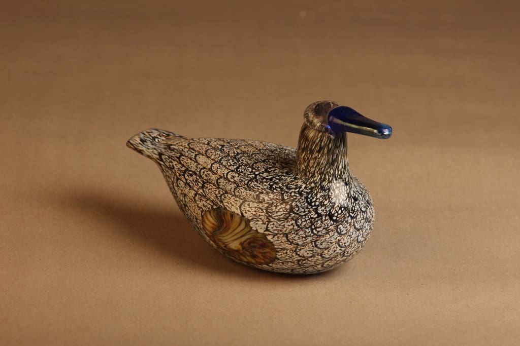 Nuutajärvi lintu , Sorsanaaras, suunnittelija Oiva Toikka, Sorsanaaras kuva 2