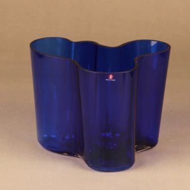 Iittala Aalto-Collections maljakko, Savoy, suunnittelija Alvar Aalto, Savoy, signeerattu, numeroitu