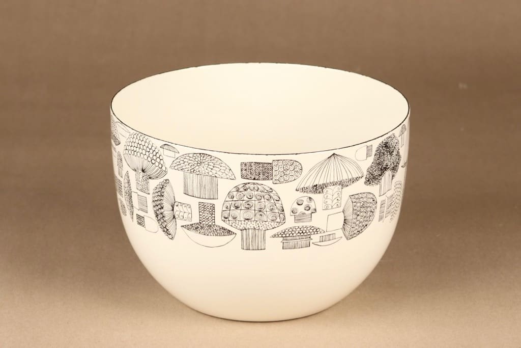 Finel Tatti kulho,, suunnittelija Esteri Tomula, , serikuva, sieni