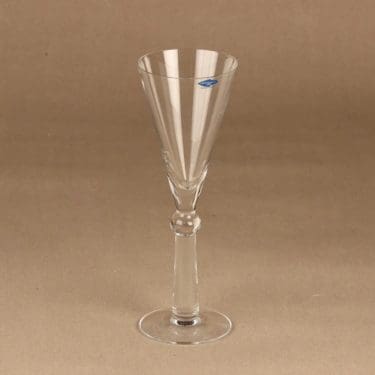 Nuutajärvi valkoviinilasi, 16 cl, suunnittelija Heikki Orvola, 16 cl,