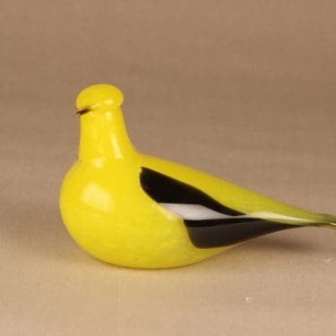 Nuutajärvi lintu , Kuhankeittäjä, suunnittelija Oiva Toikka, Kuhankeittäjä, signeerattu