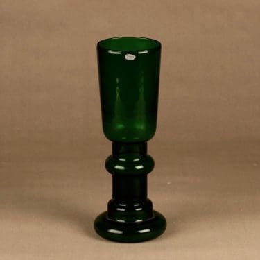 Nuutajärvi maljakko, vihreä, suunnittelija ,