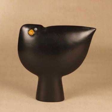 Arabia Parvilintu Timo, musta, suunnittelija Howard Smith,